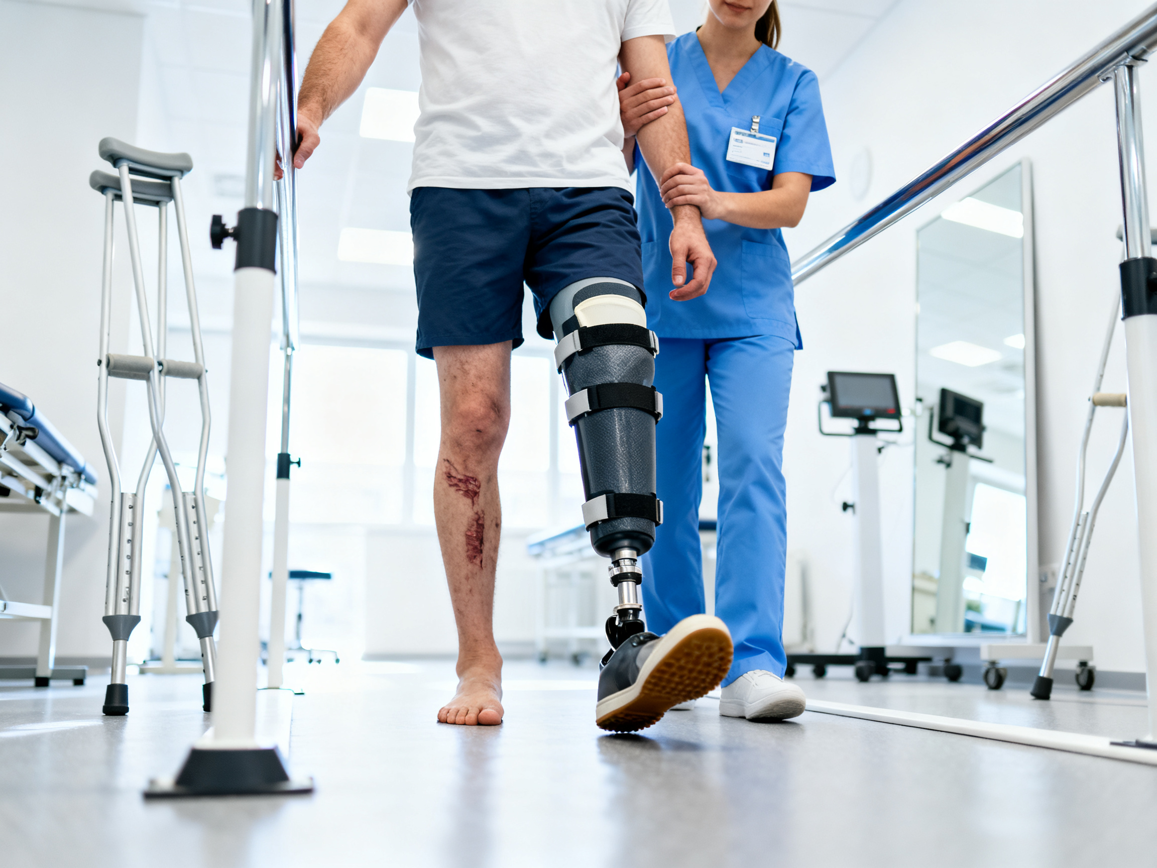 Prosthetic gait training