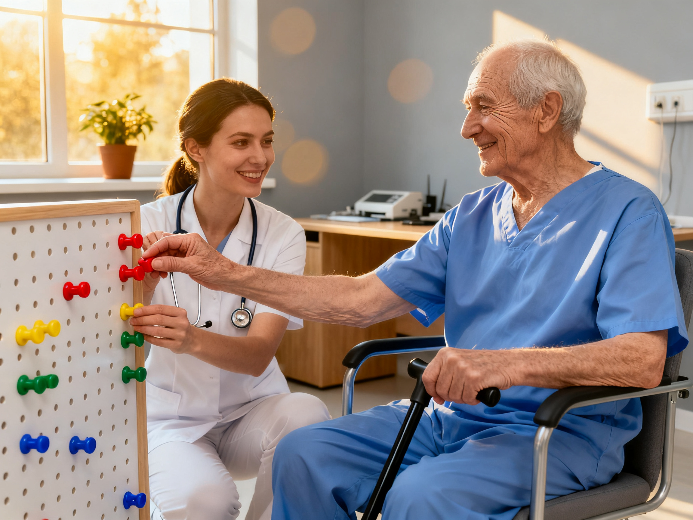 Occupational therapy session